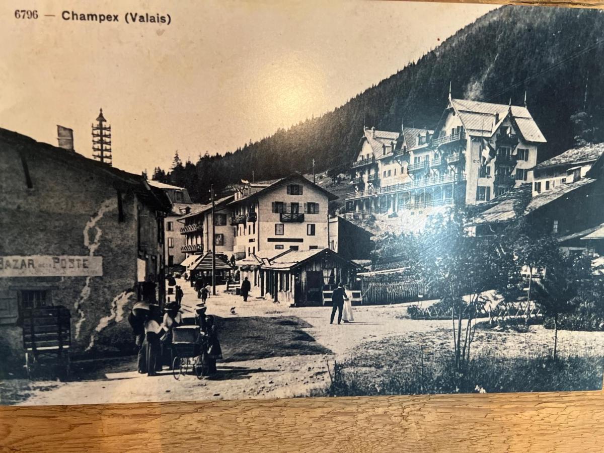 Au Vieux Champex Appartement Buitenkant foto
