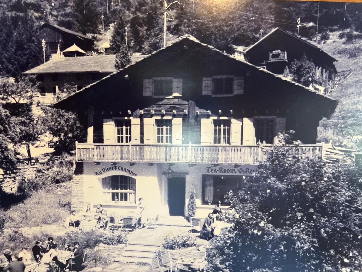 Au Vieux Champex Appartement Buitenkant foto