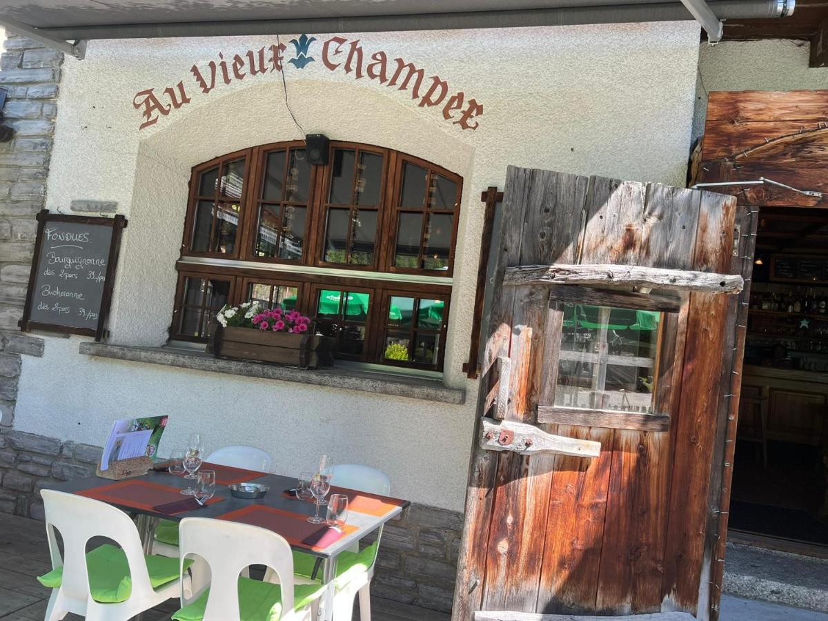 Au Vieux Champex Appartement Buitenkant foto