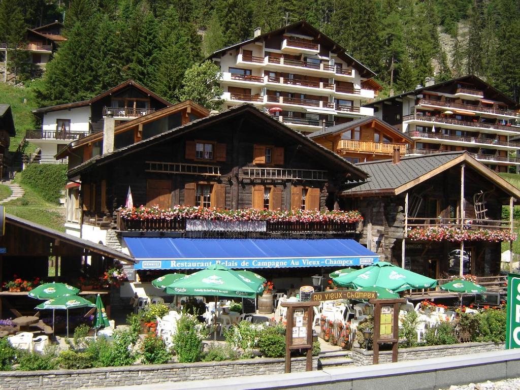 Au Vieux Champex Appartement Buitenkant foto